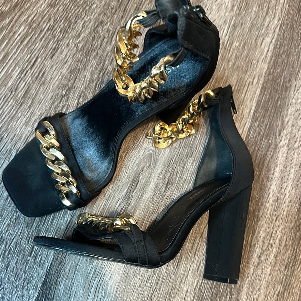Don’t fight the feeling heels black